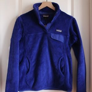 patagonia blue pullover